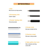 FULUXIANG Compatible MX-61 MX61 Copier Toner Cartridge for Sharp MX-5050 5070 6050 6070 2651 3051 3551